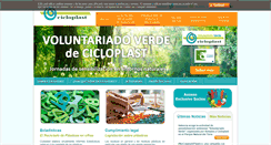 Desktop Screenshot of cicloplast.com